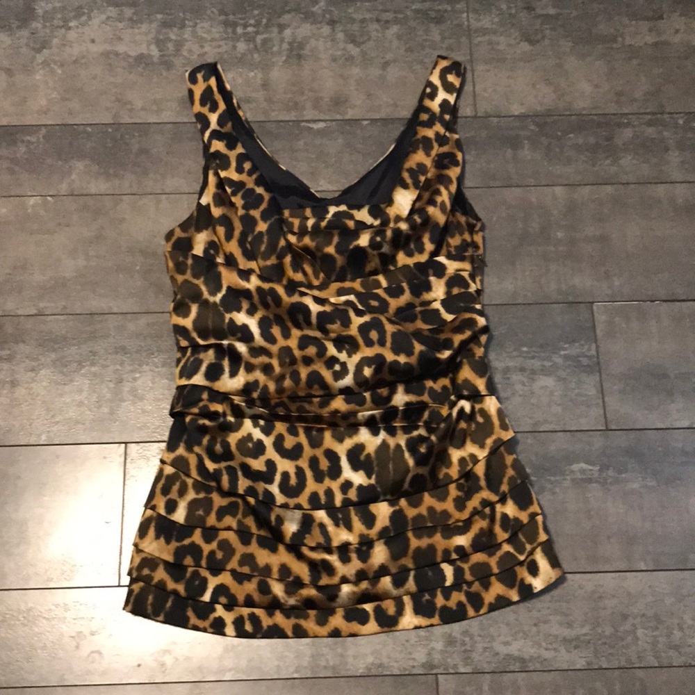 EXPRESS ANIMAL PRINT TOP SIZE SMALL